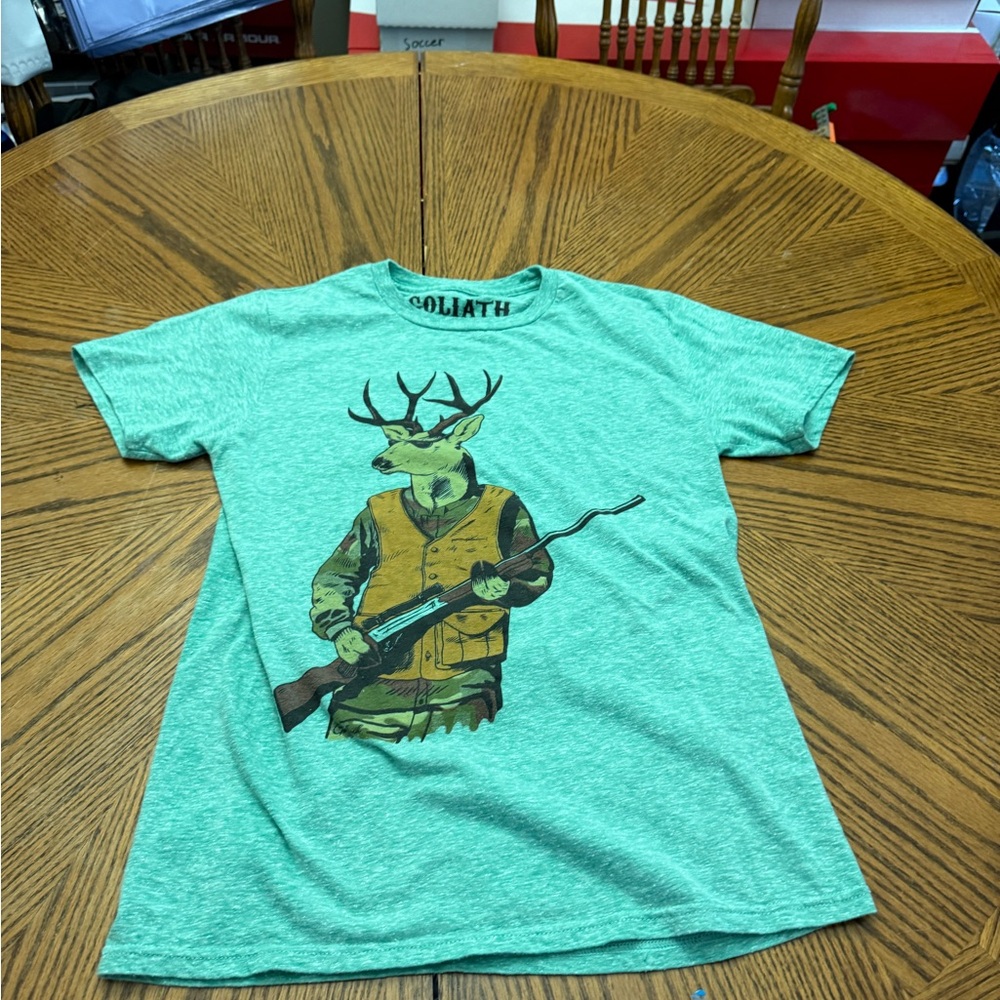 Goliath Green Graphic Tee - Short Sleeve